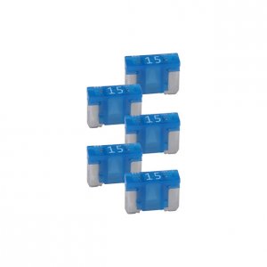 Nippon ATMLPM15A 15a Low Profile Mini Fuse - 10 Pack