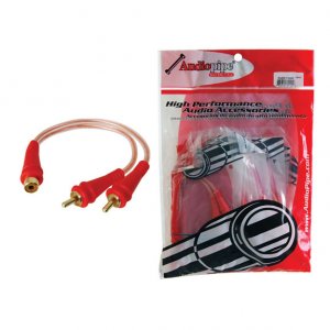 Nippon BMSYF2M Rca Splitter 1f-2m Audiopipe 1 Bag Of 10 1 Unit