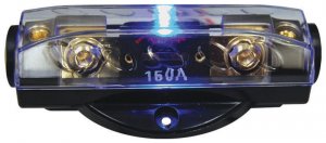 Nippon CQ1221P Audiopipe Anl Fuse Holder With Blue Led Indicator