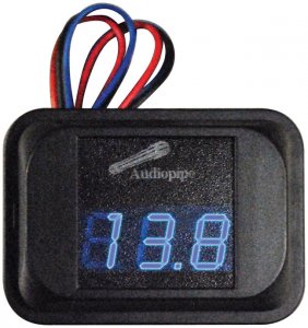 Nippon NLD100 Audiopipe Digital Volt Meter For Accurate Voltage Readin