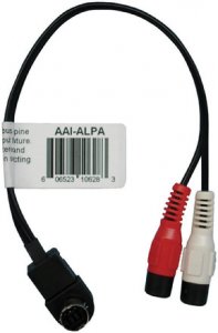 Pac AAIALPA Rcajvc Stereo Cable Input  For Alpine Ai-net Radios