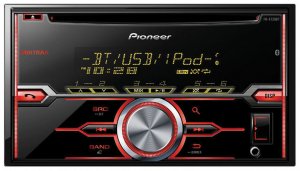 Pioneer FHX720BT Double Din Cdmp3 Receiver Aux Input Usb Bluetooth Mul