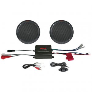 Pyle PLMRKT2B Marine 2 Channel Mp3 System