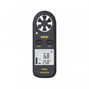 Pyle PMA85 Anemometer And Thermometer For Measuring Wind Speed