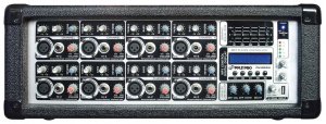 Pyle PMX802M Pro(r)  8-channel, 800-watt Powered Mixer With Mp3 Input