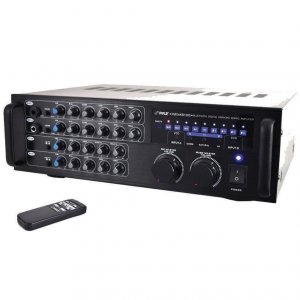 Pyle PMXAKB1000 Pro(r)  1,000-watt Bluetooth(r) Stereo Mixer Karaoke A