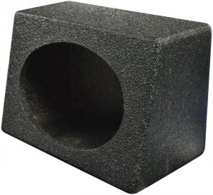 Qpower QBTW6X9 6x9 Speaker Enclosure Box - Black Bedliner Coated