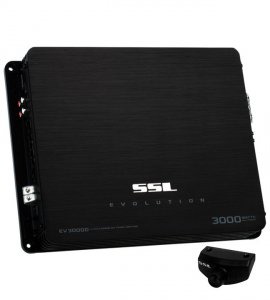 Sound EV3000D Sounstorm Class D 3000w Monoblock Power Amplifier Remote