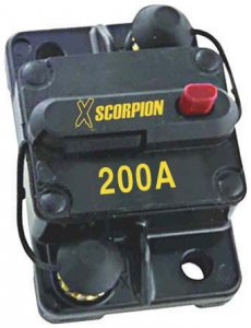 Xscorpion CB200A 200 Amp Circuit Breaker - Reliable Protection