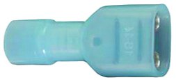 Xscorpion FD250NFB Blue Quick Disconnects - 1614 Gauge - 100 Pack