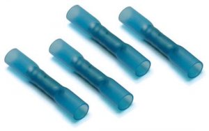 Xscorpion HSBCB Heat Shrink Butt Connectors 1416ga - 50 Pack - Blue