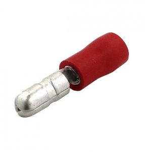 Xscorpion MB2218R Male Bullet Connectors 2218 Ga Red - 100 Pcs