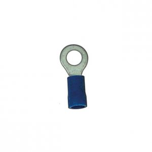 Xscorpion RTT8B Blue 8 Ring Terminals For 14-16 Ga Wire - 100 Pack