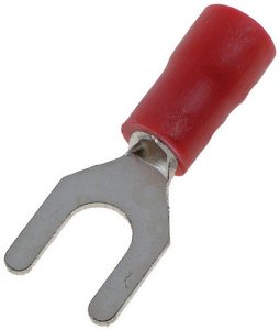 Xscorpion ST10R 100 Pcs Red 2218 Gauge Spade Terminals