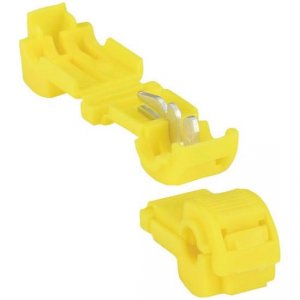 Xscorpion TT1210Y Yellow T Tap Connectors For 1210ga Wire - 50pcs