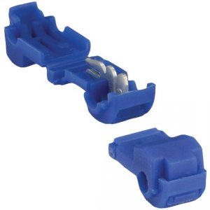 Xscorpion TT1614B 1614ga T Tap Connectors - 50 Pack - Blue