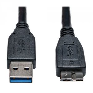 Tripp U326-001-BK Usb 3.0 Superspeed Device Cable A To Micro-b Mm Blac