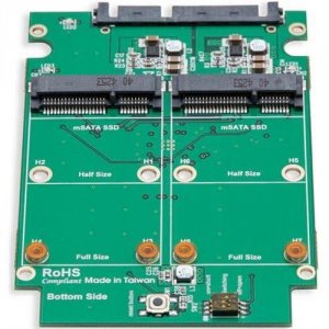 Syba SY-ADA40090 Yba Accessory Sy-ada40090 Dual Msata Ssd To Sata Iii 