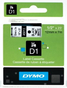 Dymo 45013 Rhino 38 White Heat Shrink Tubes