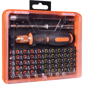 Generic WT8027 53-piece Screwdriver Tool Kit Wassorted Bits44; Tweezer