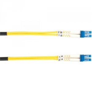 Black FOSM-003M-LCLC Fiber Patch Cable 3m Sm 9 Micron Lc To L