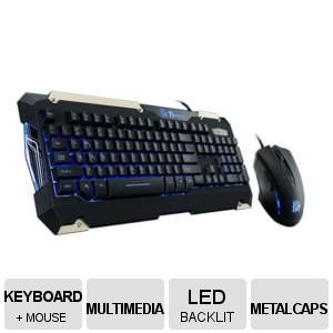 Thermaltake KB-CMC-PLBLUS-01 Keyboard  Kb-cmc-plblus-01 Usb Commander 