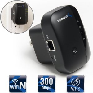 Sabrent NT-WRPT 2.4ghz Wall-plug Wl Router