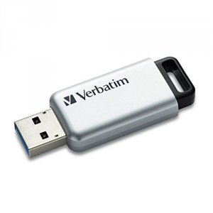 Verbatim 98666 64gb Store 'n' Go Secure Pro Usb 3.0 Flash Drive With A