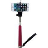 Worryfree MONOPOD- RED Monopod Selfie Stick Red