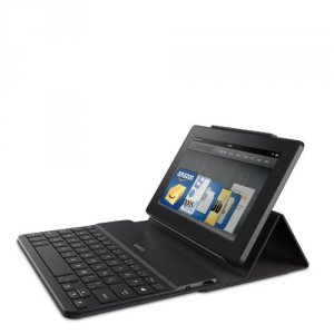 Belkin F5L164QTTBLK Keyboard W Case Kindle Fire 7in Black Retail Box