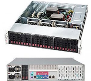 Supermicro CSE-216BE1C-R920LPB Case Cse-216be1c-r920lpb 2u 24x2.5inch 