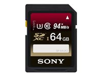 Sony SF64UX2/TQ 64gb Sdhc Class 10 Uhs-1 R94 W70