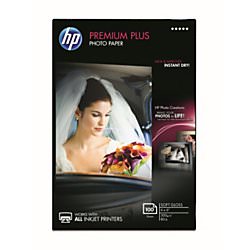 Hp CR666A Hp Premium Plus 4x6 Photo Paper - 100 Sheets