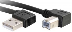 C2g 28110 Cables To Go 2m Usb 2.0 Right Angled A To B Mm