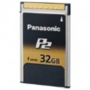 Panasonic AJ-P2E032FG 32 Gb P2 Card. F Series. Supports Avc