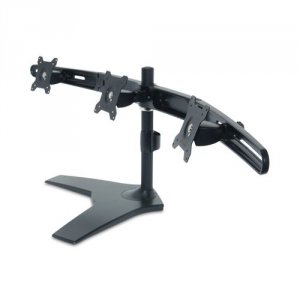 Amer AMR3S Triple Monitor Mount With Desk Stand