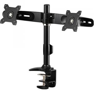 Amer AMR2C Dual Monitor Stand With Desk Clamp