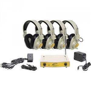 Ergoguys CLS721-4 4pk Califone Wireless      Headphones Via