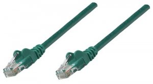 Intellinet 319836 14 Ft Green Cat5e Snagless Patch Cable