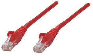 Intellinet 319898 25 Ft Red Cat5e Snagless Patch Cable