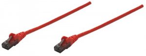 Intellinet 342148 3 Ft Red Cat6 Snagless Patch Cable