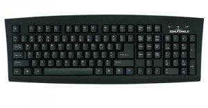 Seal SSKSV108SE Silver Seal Washable Medical Grade Keyboard - Dishwash