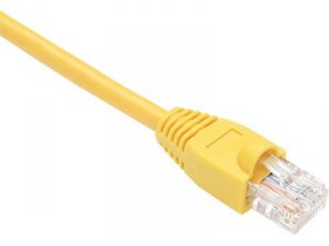 Unirise PC6-02F-YLW-S 2ft Yellow Cat6 Patch Cable, Utp, Snagless