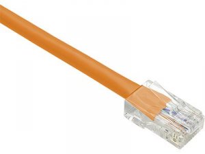 Unirise PC6-50F-ORG-S 50ft Orange Cat6 Patch Cable, Utp, Snagless