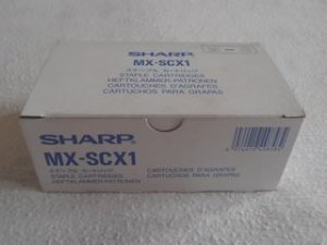 Original Sharp MXSCX1 3-5000 Staple Ctgs