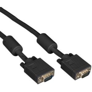 Black EVNPS06-0005-MM 5ft Vga Mm Ferrite Core Cable