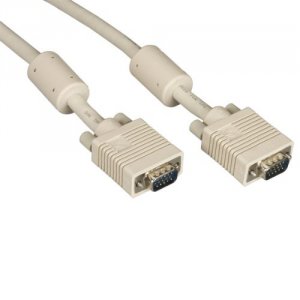 Black EVNPS06-0010-MM 10 Feet Vga M M Ferrite Core Cable