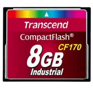 Transcend TS8GCF170 8gb Cf Card 170x Industrial Series