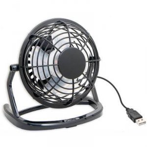 Syba SY-ACC65055 Compact Usb Desk Fan, Usb Powered With O