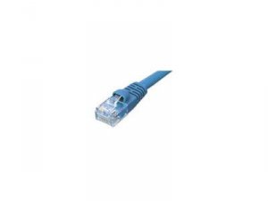 Micropac C5EM-50-BLB 50ft Blue Cat 5e Patch Cable, Molded